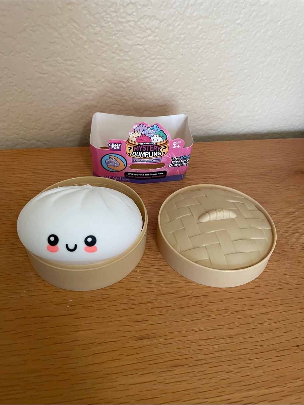 New RMS Squishy Dumpling - Cute White Face in Tan Steamer